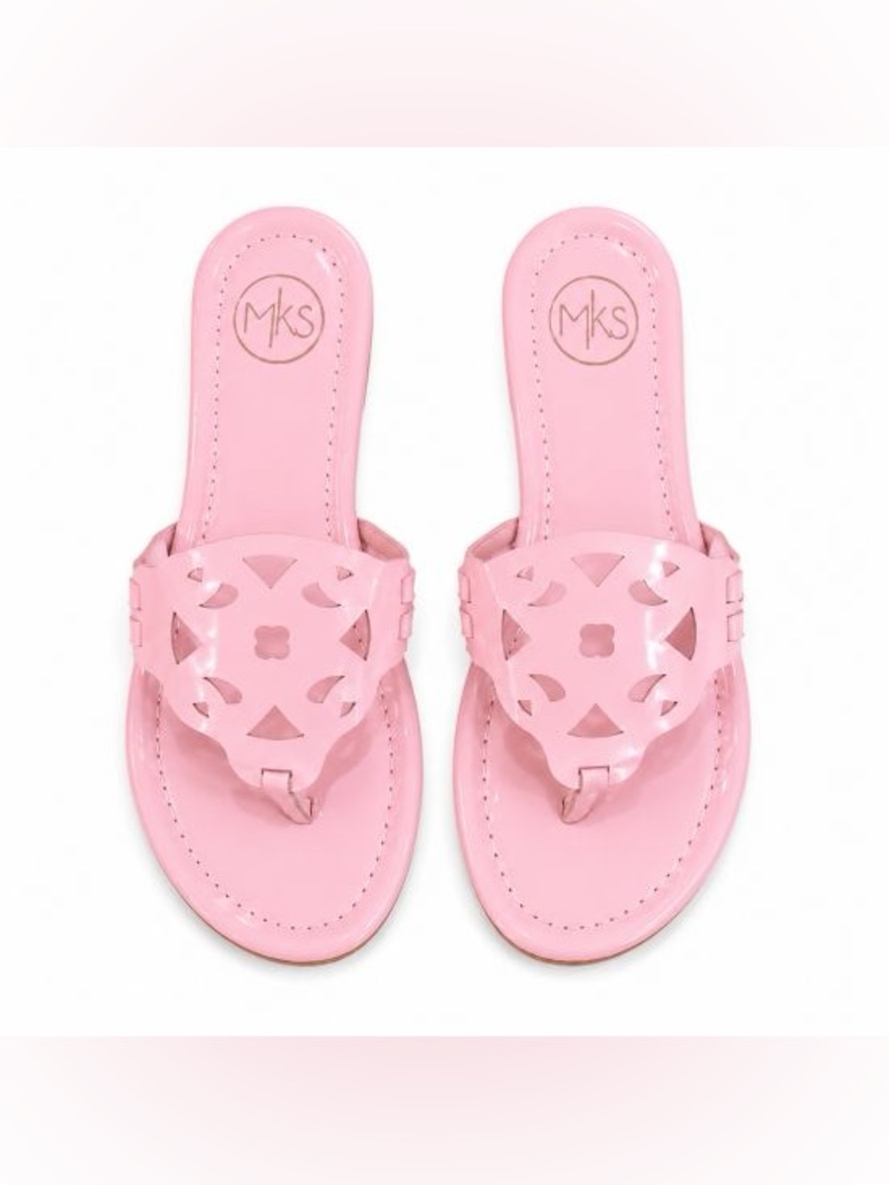 BRAND NEW WITH TAGS Dramatic Entrance Pink Sandals SZ 6